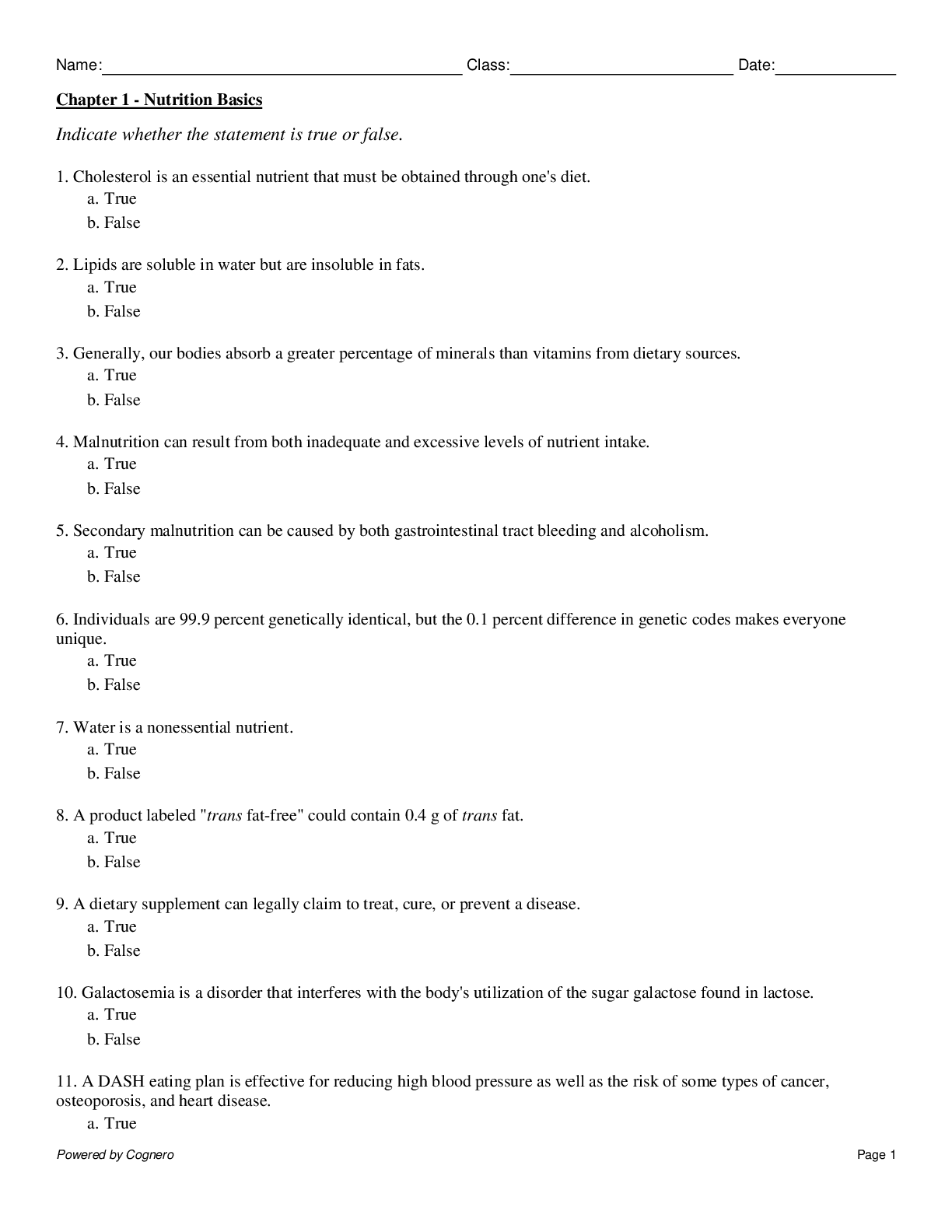 Preview of Nutrition Through the Life Cycle 7th Edition By Judith E. Brown (Test Bank All Chapters)